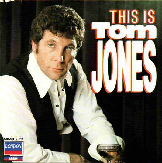 Image of Front Cover of 4534023E: CD - TOM JONES, This Is Tom Jones (London Records; 820 234-2, Germany 1985, Jewel Case)   VG+/VG+