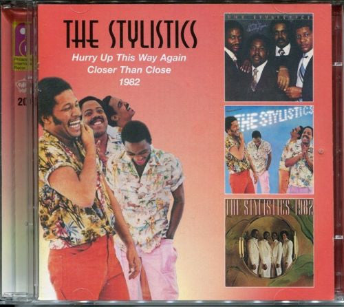 Image of Front Cover of 4534053E: 2xCD - THE STYLISTICS, Hurry Up This Way Again / Closer Than Close / 1982 (Edsel Records; MEDCD 807, Europe 2005, Jewel Case)   VG+/VG+