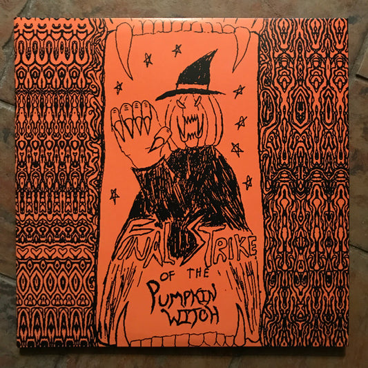 Image of Front Cover of 4544017S: 2xLP - PUMPKIN WITCH, Final Strike Of The Pumpkin Witch (Deathbomb Arc; dba239, US 2020, Gatefold, Green Vinyl, Ltd to300)   VG+/VG+