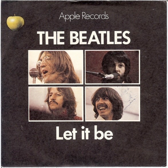 Image of Front Cover of 7" - VG/G+ - THE BEATLES, Let It Be / You Know My Name (Look Up The Number) (Apple; R 5833, UK 1970, Picture Sleeve, Solid Centre, Crossed Out Matrix On B-Side), Light marks only, Nick to sleeve opening ,  - 3516376C