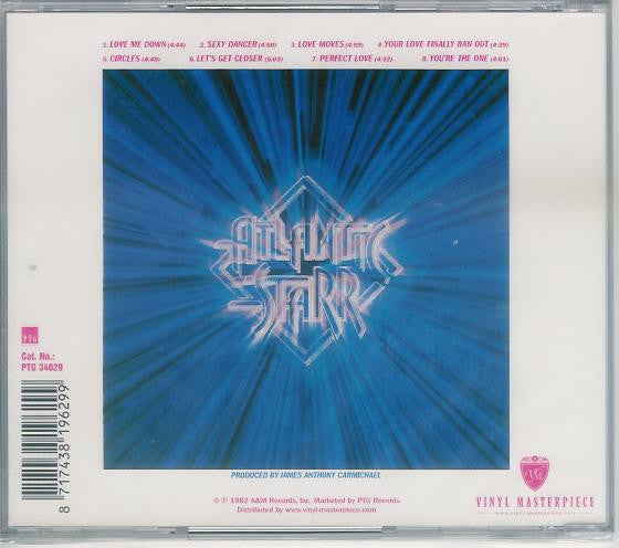 Image of Back Cover of 4534101E: CD - ATLANTIC STARR, Brilliance (PTG Records; PTG 34029, Netherlands 2007, Jewel Case)   EX/EX