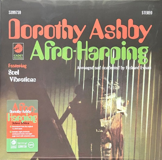 Image of Front Cover of 5134072E: 2xLP - DOROTHY ASHBY, Afro-Harping (Cadet; 5399759, 	Worldwide 2024 Reissue, Gatefold, Booklet)   NEW/NEW