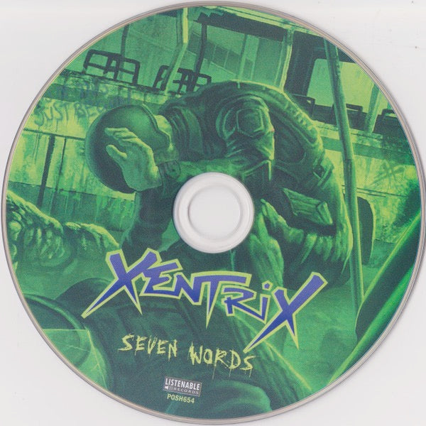 Image of Label Cover of 4514116C: CD - XENTRIX, Seven Words (Listenable Records; POSH654, France 2022, Slipcase) SEALED  EX/M