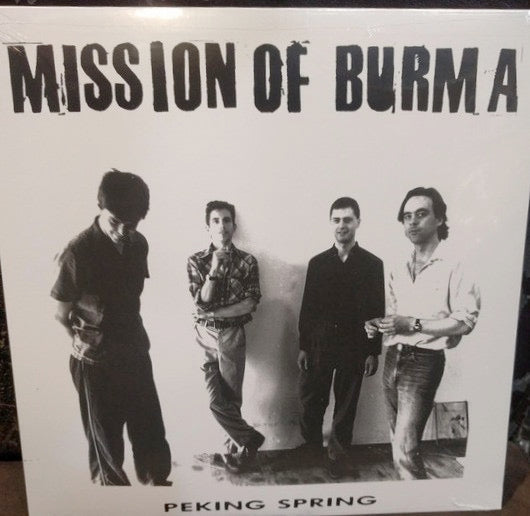 Image of Front Cover of 4524222E: LP - MISSION OF BURMA, Peking Spring (Taang! Records; TAANG! 20, US 2019 Reissue, Label Insert, Poster, White Vinyl)   EX/EX