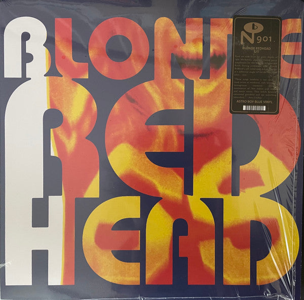 Image of Front Cover of LP - VG/VG - BLONDE REDHEAD, Blonde Redhead (Numero Group; NUM901, USA & Canada 2021 Reissue, Inner, Blue Vinyl), Strong VG,  - 3616417C