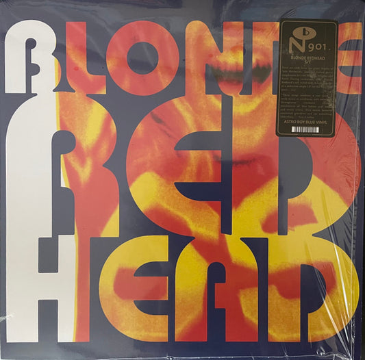 Image of Front Cover of LP - VG/VG - BLONDE REDHEAD, Blonde Redhead (Numero Group; NUM901, USA & Canada 2021 Reissue, Inner, Blue Vinyl), Strong VG,  - 3616417C