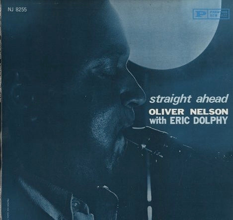 Image of Front Cover of 4514261C: LP - OLIVER NELSON WITH ERIC DOLPHY, Straight Ahead (Original Jazz Classics; OJC-099, France 1984 Reissue) Strong VG to disc - lightest marks only. Edge wear to sleeve.  VG/VG