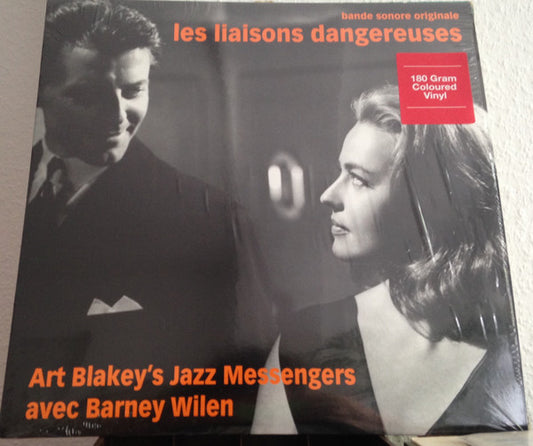 Image of Front Cover of 4544281S: LP - ART BLAKEY'S JAZZ MESSENGERS AVEC BARNEY WILEN, Les Liaisons Dangereuses (Bande Sonore Originale) (DOL; DOST698H, Europe 2016, Insert, Orange Vinyl )   VG+/VG+