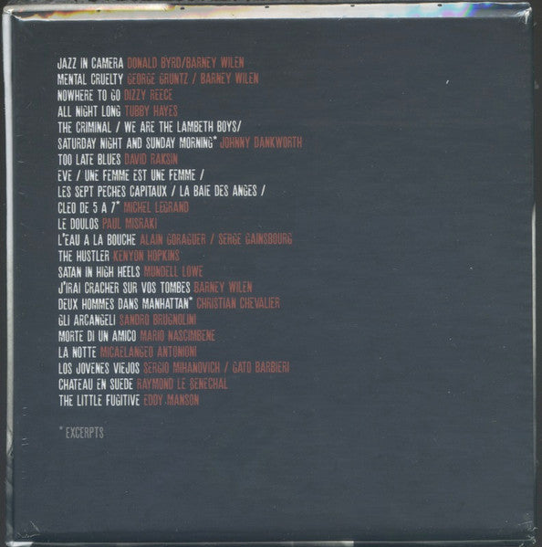 Image of Back Cover of 4534198E: 8xCD - VARIOUS, The New Wave  II (Moochin' About; MOOCHIN05, UK , Box Set, Booklet)   VG+/EX