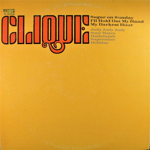 Image of Front Cover of 4524139E: LP - THE CLIQUE, The Clique (White Whale; WW7126, US 1970, Pitman Pressing)   VG+/VG+