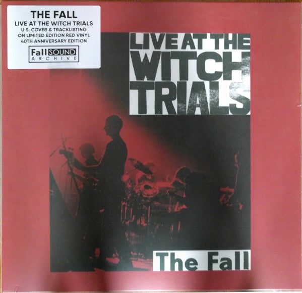 Image of Front Cover of 4524087E: LP - THE FALL, Live At The Witch Trials (Cherry Red ; BRED752, UK 2019, Red Vinyl)   EX/VG+