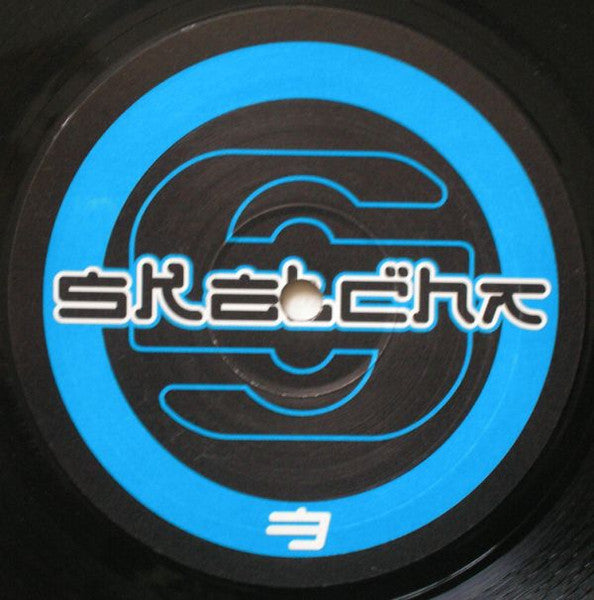 Image of Back Cover of 12" - /VG - THE CORSICANS, Santa Lina / K Control (Sketcha Traxx ; SKETCH 003, UK 2004), ,  - 4524335E