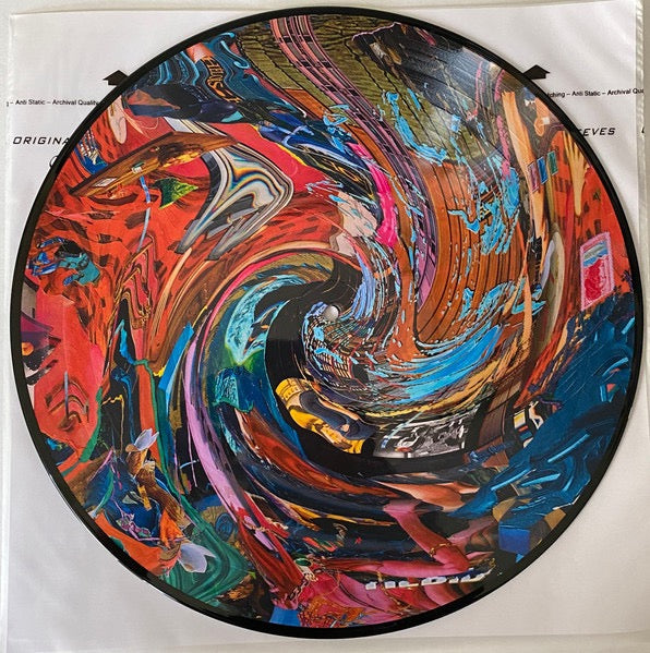 Image of Back Cover of LP - VG+/VG - BLACK MIDI, Cavalcade (Rough Trade; RT0212LPE, UK 2021, Clear Plastic Sleeve, Postcard Sized Insert, Picture Disc), ,  - 2916108C
