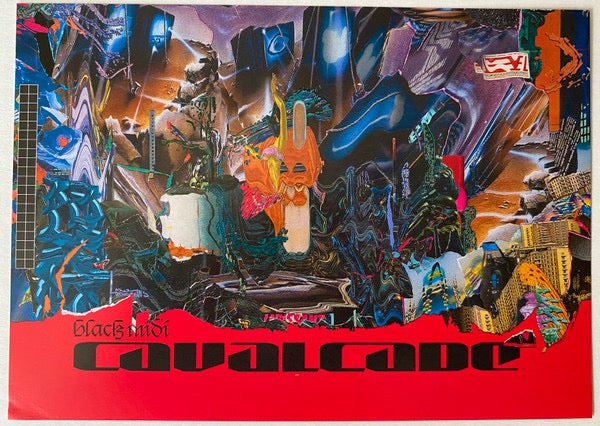 Image of Label Cover of LP - VG+/VG - BLACK MIDI, Cavalcade (Rough Trade; RT0212LPE, UK 2021, Clear Plastic Sleeve, Postcard Sized Insert, Picture Disc), ,  - 2916108C