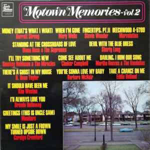 Image of Front Cover of 2614356C: LP - VARIOUS ARTISTS, Motown Memories - Vol 2 (Tamla Motown; TML 11077, UK 1968, Laminated Flipback Sleeve, Mono) Sleeve has creased corner and stain on reverse. Also a stamp and track times written. Company sleeve has stamp and writing too  VG/VG