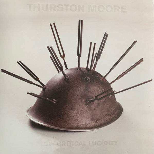 Image of Front Cover of 4544348S: LP - THURSTON MOORE, Flow Critical Lucidity (The Daydream Library Series; DLS016, Worldwide 2024, Booklet, With Clear Flexidisc) Opened Instore, Still In Shrinkwrap  VG+/VG+