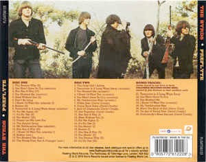 Image of Back Cover of 4514325C: CD - THE BYRDS, Preflyte (Retroworld; FLOATD6122, UK 2016 Reissue, Jewel Case)   VG+/VG+