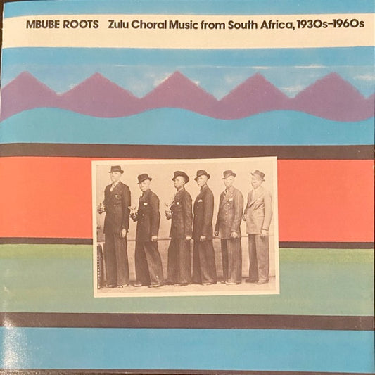 Image of Front Cover of 4514411C: CD - VARIOUS, Mbube Roots (Zulu Choral Music From South Africa, 1930s-1960s) (Rounder Records; ROUNDER CD 5025, US 1990, Jewel Case)   VG+/VG+