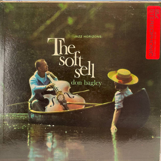 Image of Front Cover of 4524416E: LP - DON BAGLEY, Jazz Horizons: The Soft Sell (Dot Records; DLP 29007, US 1959)   VG/VG