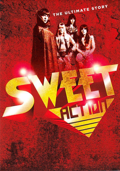 Image of Front Cover of 4534246E: 3xDVD - SWEET, Action (The Ultimate Story) (Sony Music; 88875129669, Germany 2015, Box Set)   VG+/EX