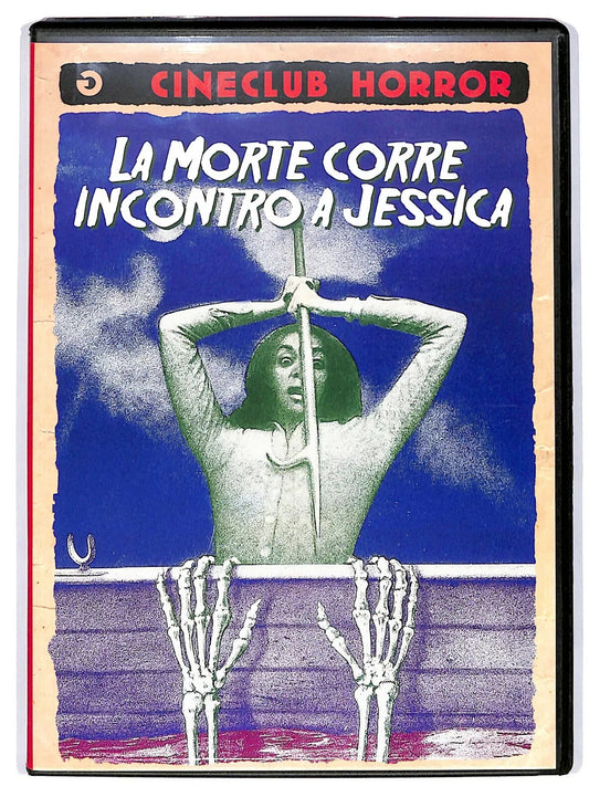 Image of Front Cover of 4514469C: DVD - JOHN D.  HANCOCK, La Morte Corre Incontro A Jessica (Golem Video; , Europe 2012 Reissue, DVD Case)   VG+/VG+