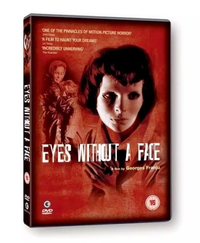 Image of Front Cover of 4514471C: DVD - GEORGES FRANJU, Eyes Without A Face [1959] (   Second Sight Films Ltd.; 2NDVD3138, Europe , DVD Case)   VG+/VG+