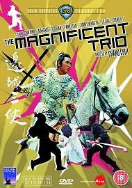 Image of Front Cover of 4514496C: DVD - CHANG CHEH, The Magnificent Trio (; MP407D, Greece 2005 Reissue, DVD Case)   VG+/VG+