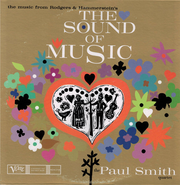 Image of Front Cover of 4524434E: LP - THE PAUL SMITH QUARTET, The Sound Of Music (Verve Records; POJJ-1596, Japan 1994 Reissue, Insert, Obi)   VG+/VG+