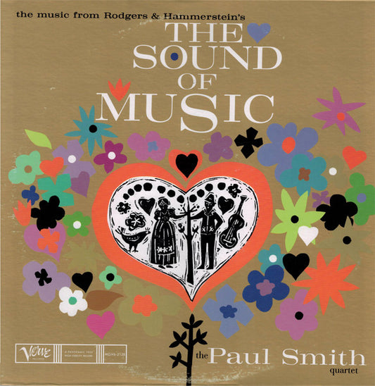 Image of Front Cover of 4524434E: LP - THE PAUL SMITH QUARTET, The Sound Of Music (Verve Records; POJJ-1596, Japan 1994 Reissue, Insert, Obi)   VG+/VG+