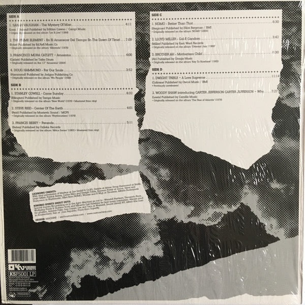 Image of Back Cover of 4614026C: 2xLP - VARIOUS, Free Spirits Vol. I (Kindred Spirits; KSFS001 LP, Netherlands 2006) Still In Stickered Shrinkwrap. Strong VG across the board.  VG/VG