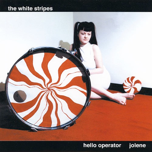 Image of Front Cover of 3324121E: 7" - THE WHITE STRIPES, Hello Operator / Jolene (SFTRI; SFTRI 619, US 2000, Picture Sleeve)   VG+/VG+