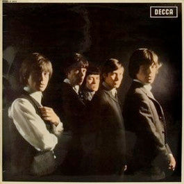 Image of Front Cover of 4624013E: LP - THE ROLLING STONES, The Rolling Stones (Decca Red Unboxed, Made In England Text at Top of Label, Rights Societies Stacked on Left of Label on Both Sides. No Recording First Published Text; LK 4605, UK 1964, Laminated Non-Flipback Sleeve - Cover B2, Mono, 'I Need You Baby' Tracklisting)   G+/G