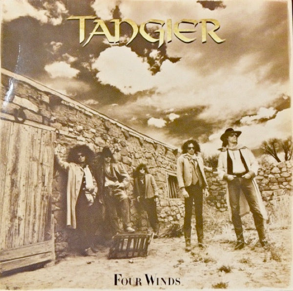 Image of Front Cover of 4614015C: LP - TANGIER, Four Winds (Atco Records; 791 251-1, Germany 1989, Inner) Light streaky marks to disc, Glossy vinyl, Nice sleeve  VG+/VG