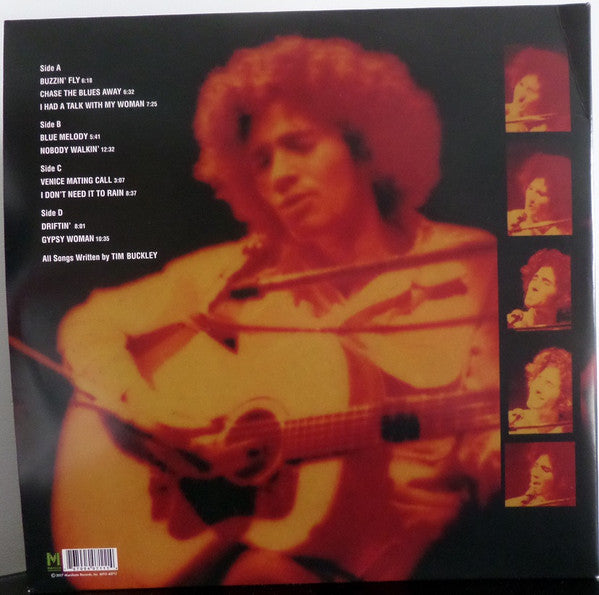 Image of Back Cover of 4624027E: LP - TIM BUCKLEY, Greetings From West Hollywood (Manifesto; MFO 40711, US 2017)   VG+/VG+