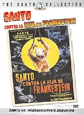 Image of Front Cover of 4634072E: DVD - GINA ROMAND, AMEL ROBERTO CANEDO, Santo Vs. Frankenstein's Daughter (Rise Above Entertainment; , US , All Regions)   M/M