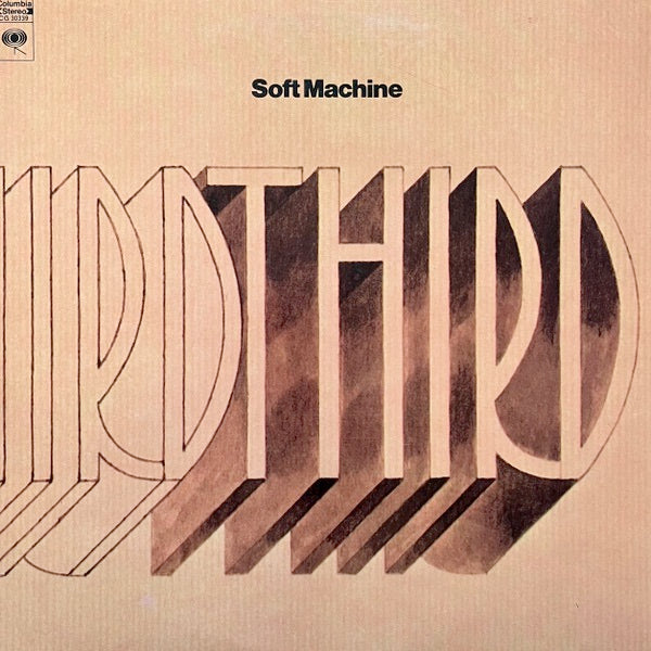 Image of Front Cover of 4614113C: 2xLP - SOFT MACHINE, Third (Columbia; CG 30339, US 1970s Reissue, Gatefold) Clean copy, Sleeve has very light ring wear and a small King Louie Jungle Book stamp on inside of sleeve, Closer to VG+  VG/VG+