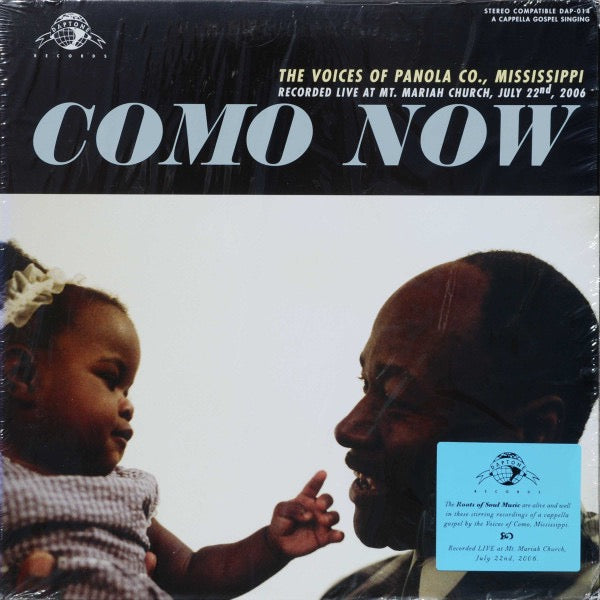 Image of Front Cover of 4614134C: LP - VARIOUS, Como Now: The Voices Of Panola Co., Mississippi (Daptone Records; DAP-014, US 2008) Still In Stickered Shrinkwrap  VG+/VG+