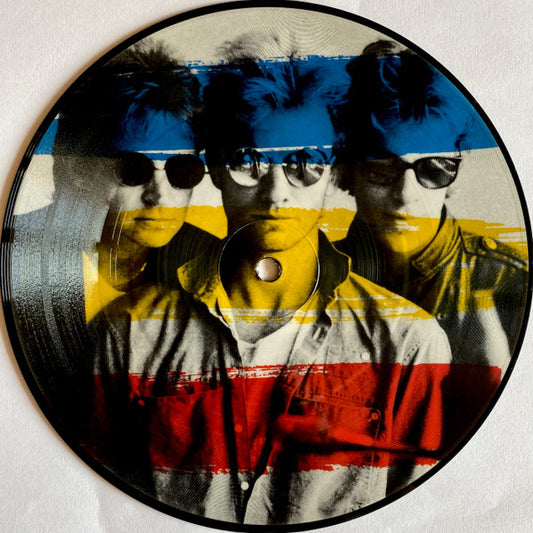 Image of Front Cover of 7" EP - VG+/VG+ - THE POLICE, Every Breath You Take / Murder By Numbers (A&M Records; AMX 117, UK 1983, Clear Plastic Sleeve, Picture Disc), ,  - 2326197E