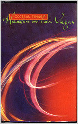 Image of Front Cover of 4634091E: Cassette - COCTEAU TWINS, Heaven Or Las Vegas (4AD; Cadc 0012, UK 1990) Slight Moisture damage to paper on tape  VG+/VG