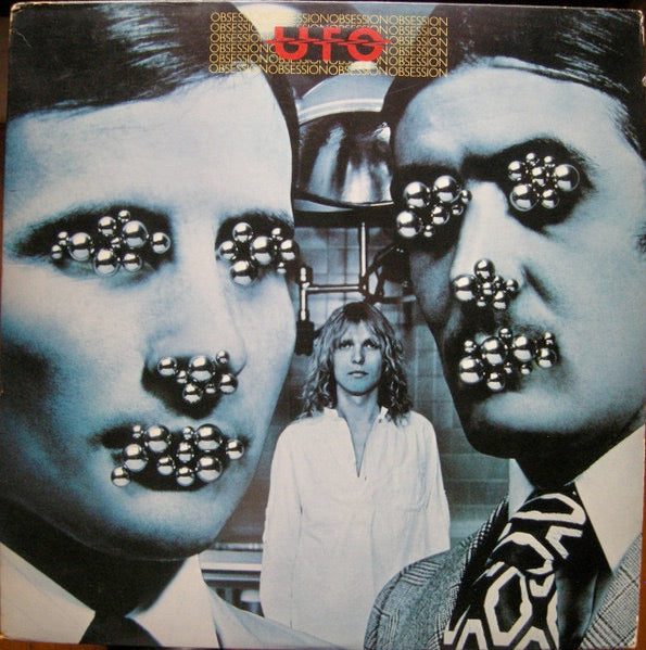 Image of Front Cover of 4614129C: LP - UFO, Obsession (Chrysalis; CHR 1182, US 1978, Terre Haute Pressing) Cut-out (Corner cut)  VG/VG+