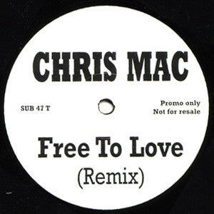 Image of Front Cover of 4644110S: 12" - URBAN HEARTS, Free To Love (Chris Mac Remix) (Subversive; SUB 47 T, UK 1998) Lots of light marks both sides.   /G