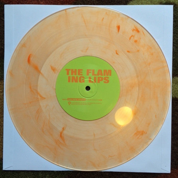 Image of Label Cover of 4644146S: 10" - THE FLAMING LIPS, This Here Giraffe (Warner Bros. Records Inc.; 9362-49291-3, Europe 2015 Reissue, Orange Vinyl)   VG/VG+