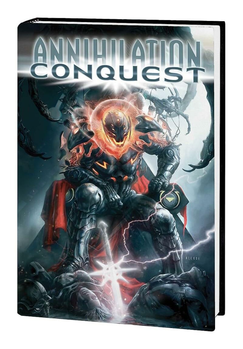 Image of Front Cover of 4644184S: Book - DAN ABNETT, ANDY LANNING, SEAN CHEN, Annihilation : Conquest Omnibus Hardcover (,  2021, Marvel Comics)   EX/EX