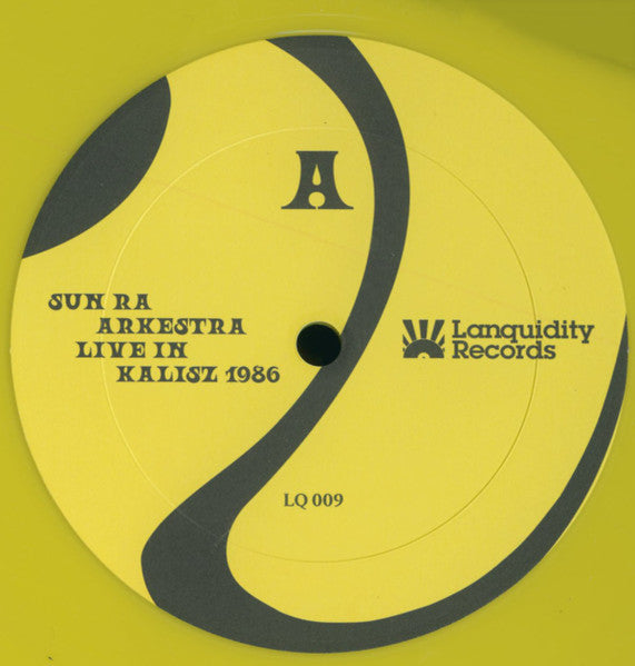 Image of Label Cover of 4644169S: 2xLP - SUN RA ARKESTRA, Live In Kalisz 1986 (Lanquidity Records; LQ009, Poland 2019, Booklet, Yellow vinyl ) Opened from sealed, still in stickered shrinkwrap.   EX/EX