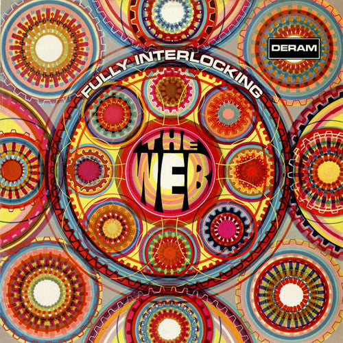 Image of Front Cover of 4624135E: LP - THE WEB, Fully Interlocking (Deram; DML 1025, UK 1968)   VG+/VG