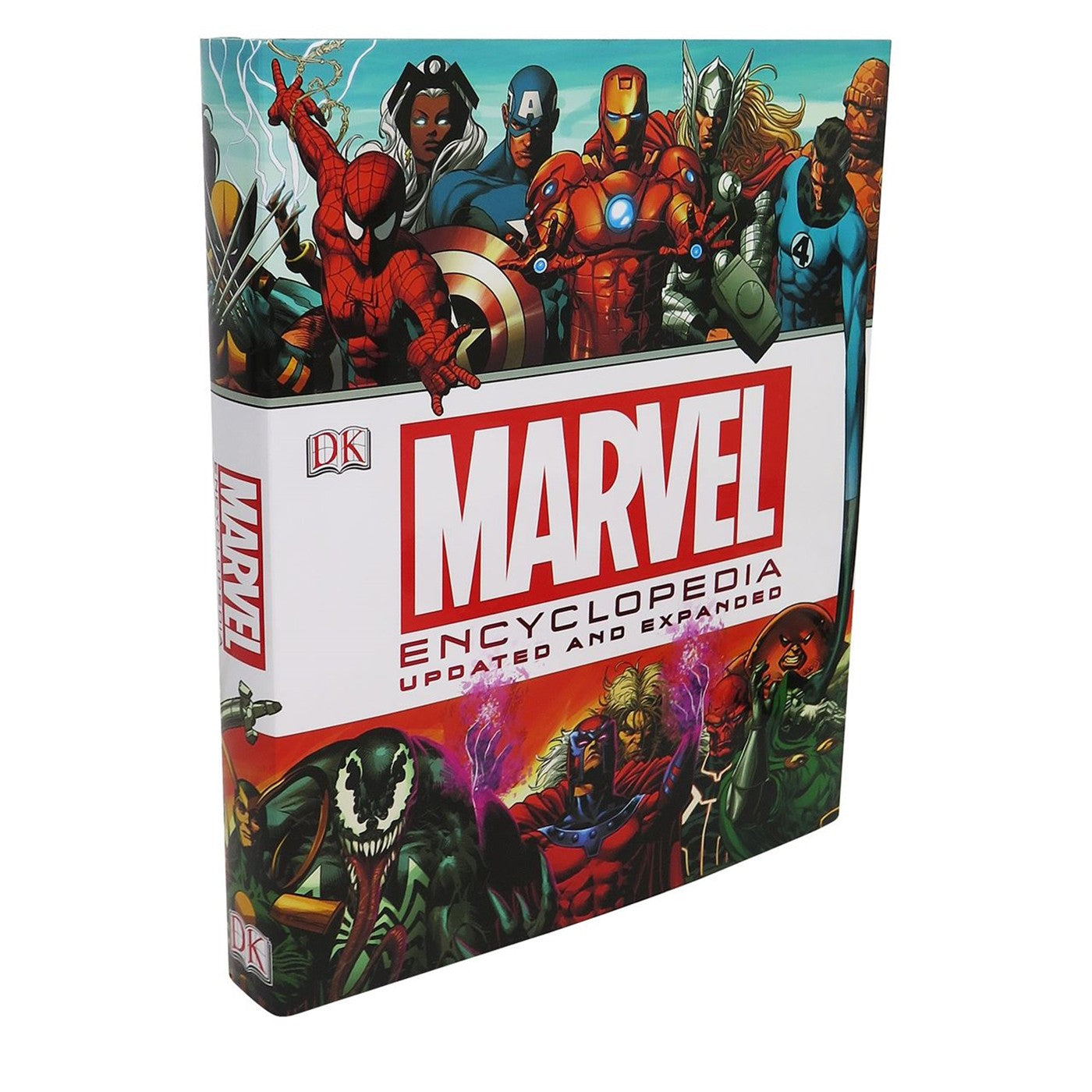 Image of Front Cover of 4644191S: Book - MARVEL COMICS, Marvel Encyclopedia - Updated And Expanded Hardback (,  )   EX/EX