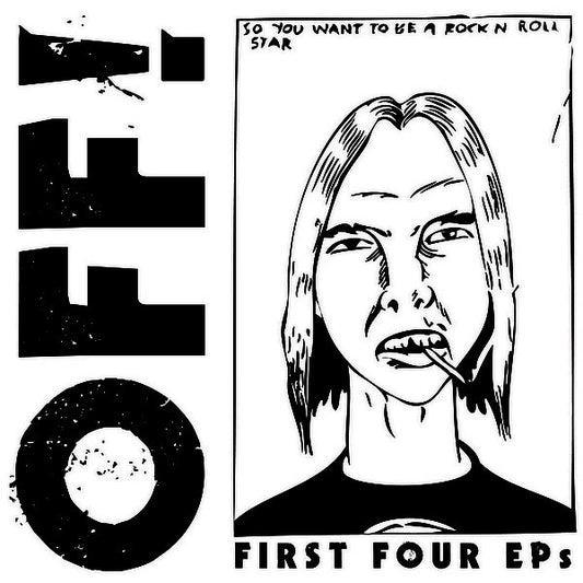 Image of Front Cover of 0526469E: 4x7" - OFF!, First Four EPs (Vice Records ; VCA 80021-7, US 2010 Reissue, Box Set, Booklet) Still In Stickered Shrinkwrap, Vinyl Looks Unplayed  EX/EX