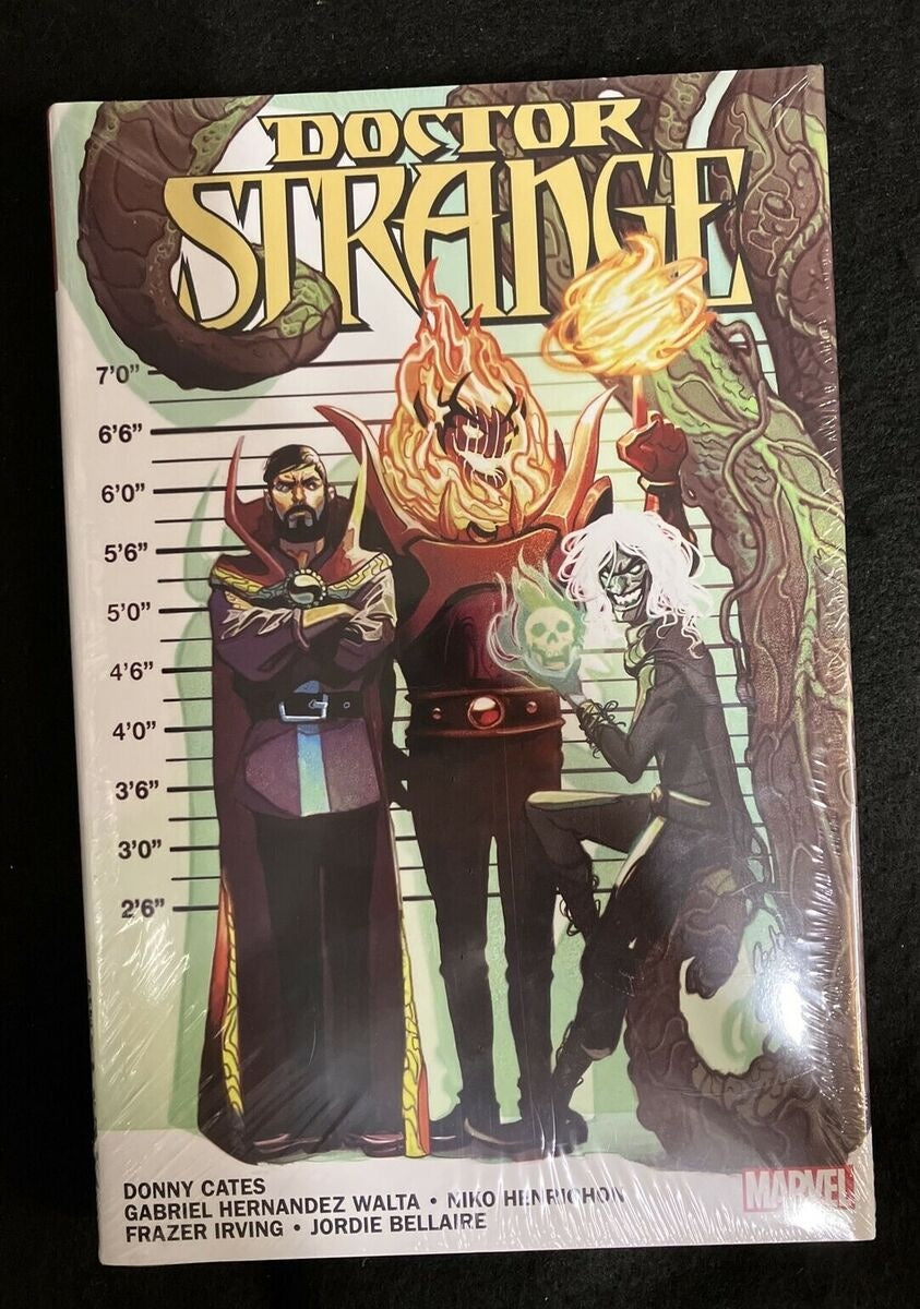 Image of Front Cover of 4644194S: Book - DONNY CATES, Doctor Strange Hardback (,  , Stamped White Label, Marvel Comics) Sealed  EX/EX