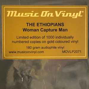 Image of Label Cover of 4644213S: LP - THE ETHIOPIANS, Woman Capture Man (Music On Vinyl; MOVLP2071, Europe 2023 Reissue, Gold Vinyl)   VG+/VG+