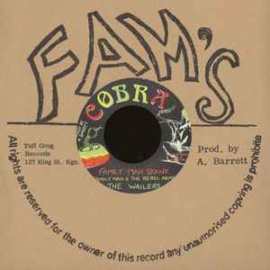 Image of Front Cover of 4624185E: 7" - FAMILY MAN & THE REBEL ARMS / THE WAILERS, Family Man Skank (Cobra ; , Japan 2014 Reissue, Company Sleeve)   EX/EX